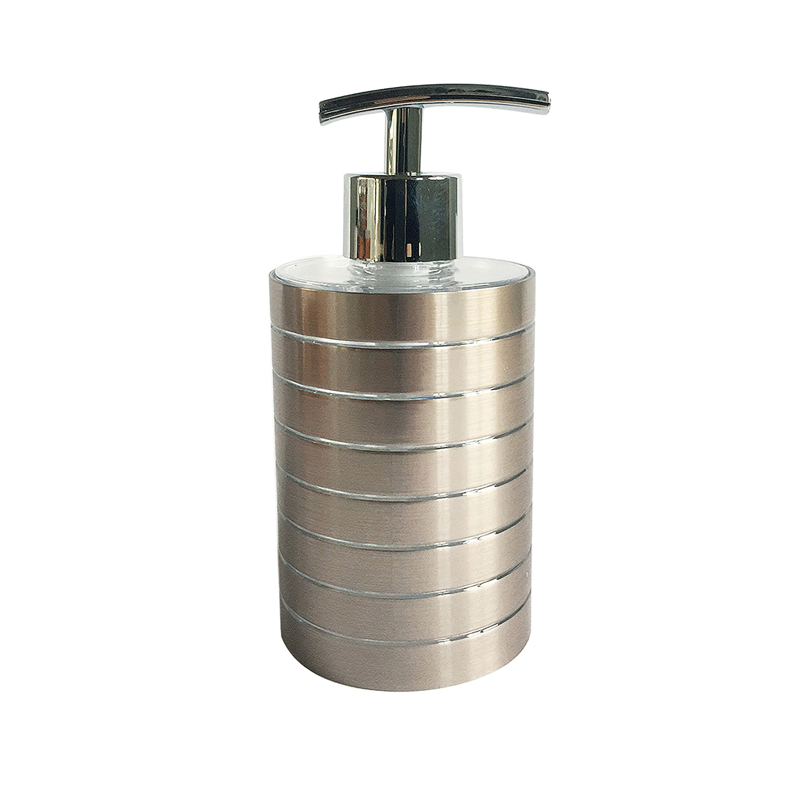 ITY INTERNATIONAL STRIPED METALLIC SOAP PUMP