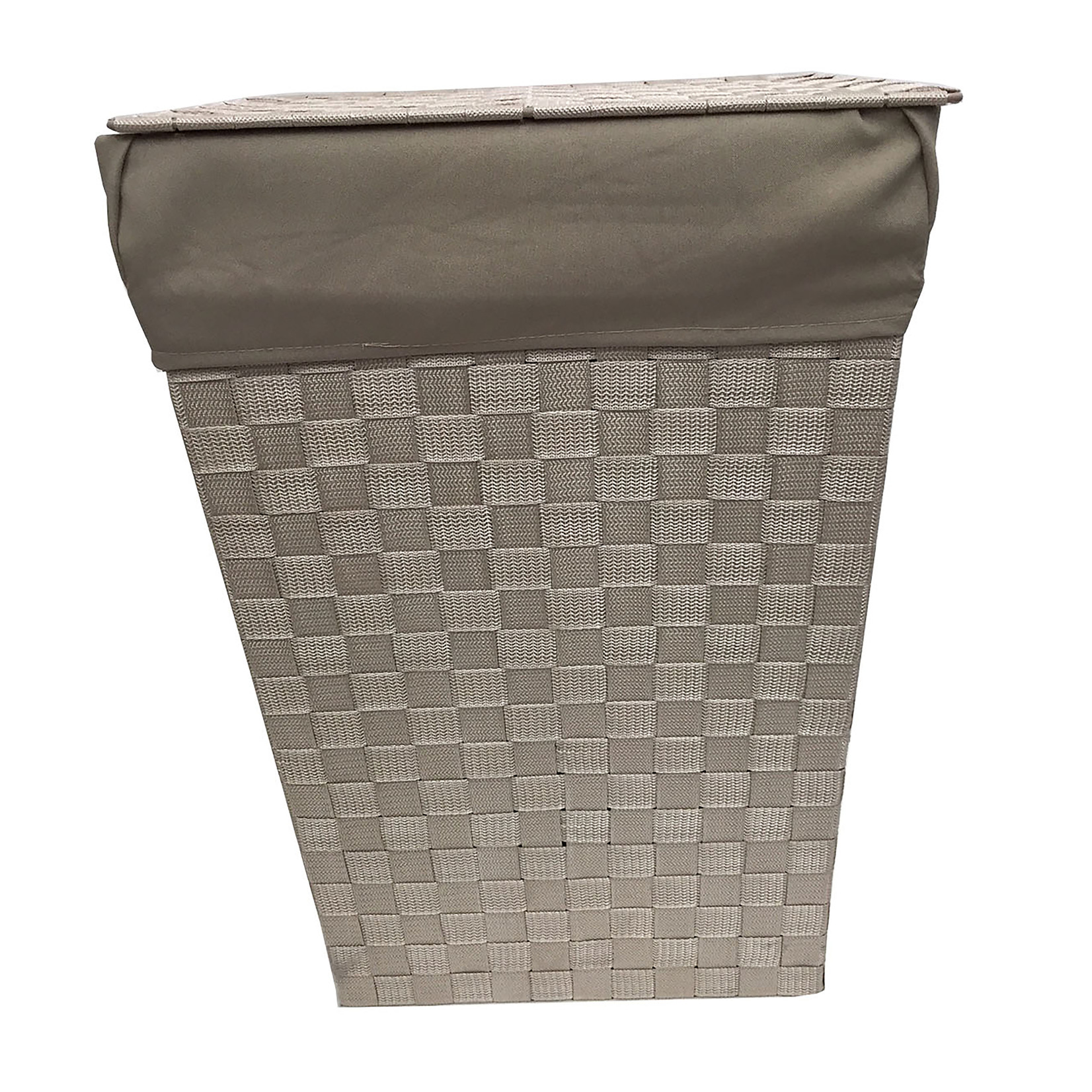 ITY INTERNATIONAL TAUPE RECTANGLE HAMPER