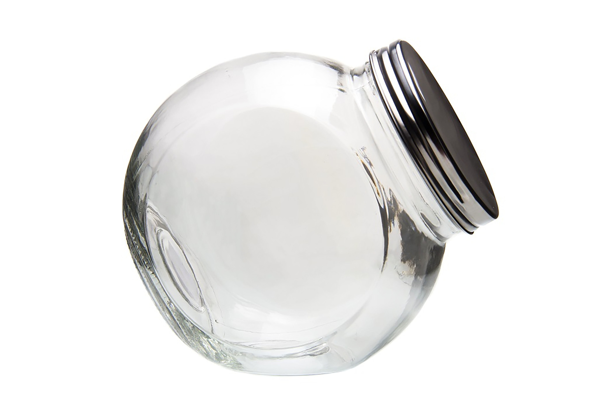XLARGE GLASS JAR WITH METAL LID MAISON CAPLAN