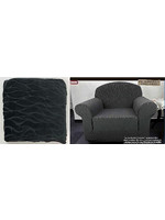 STRETCH CHAIR SLIPCOVER GREY