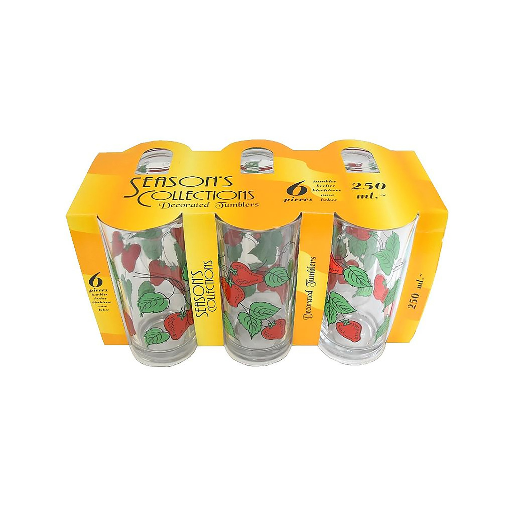 KAYALI GOBELET À JUS 8OZ (FRAISE)