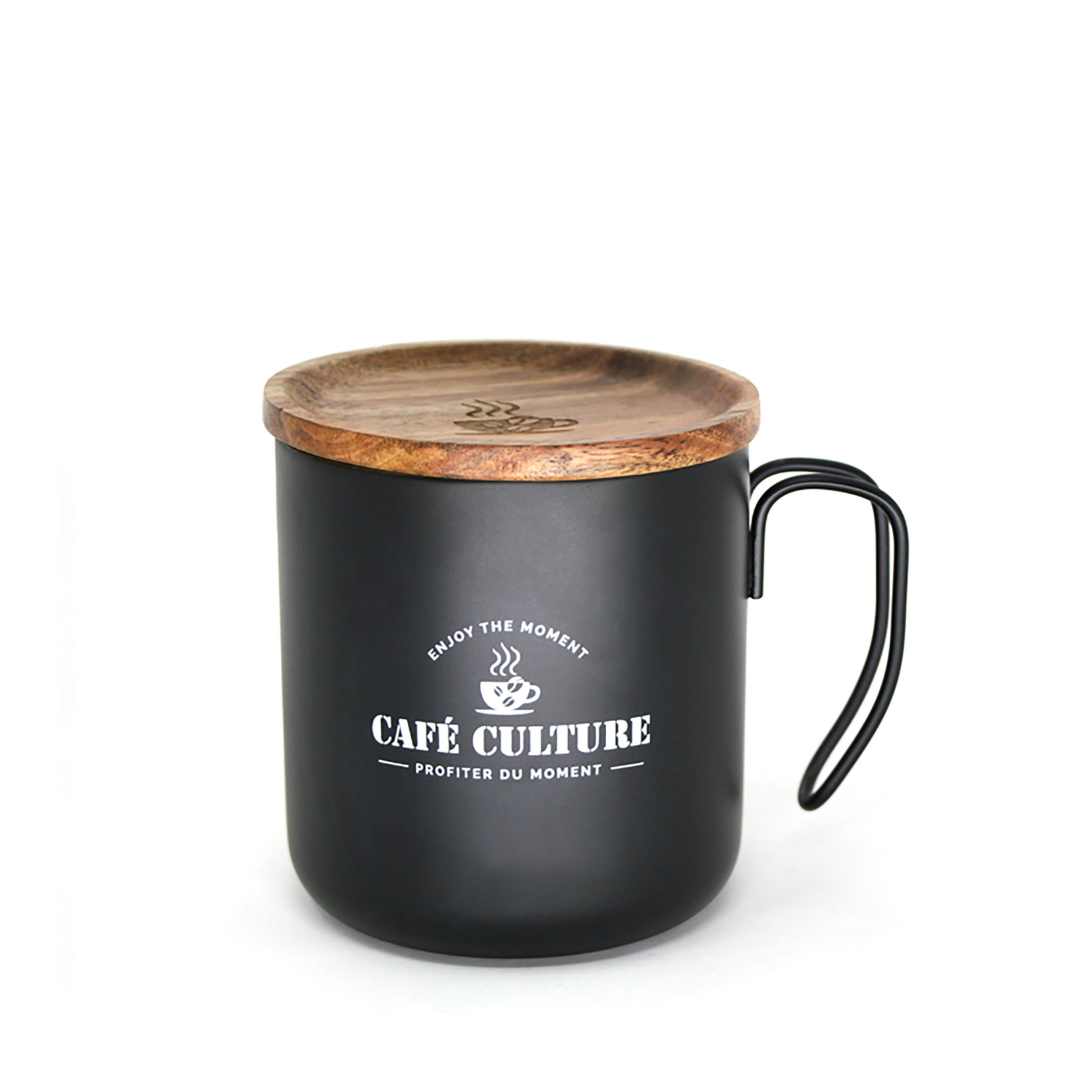 Danesco 450ml Tasse à Double Paroi en Acier Inoxydable