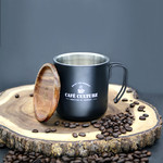 Danesco 450ml Double Walled Mugs Stainless Steel