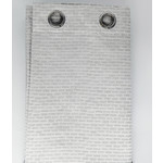 JACQ GROMMET PANEL (54x63") - GREY/GLITTER