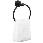 ITY INTERNATIONAL PORTE SERVIETTES ROND NOIR LOURD
