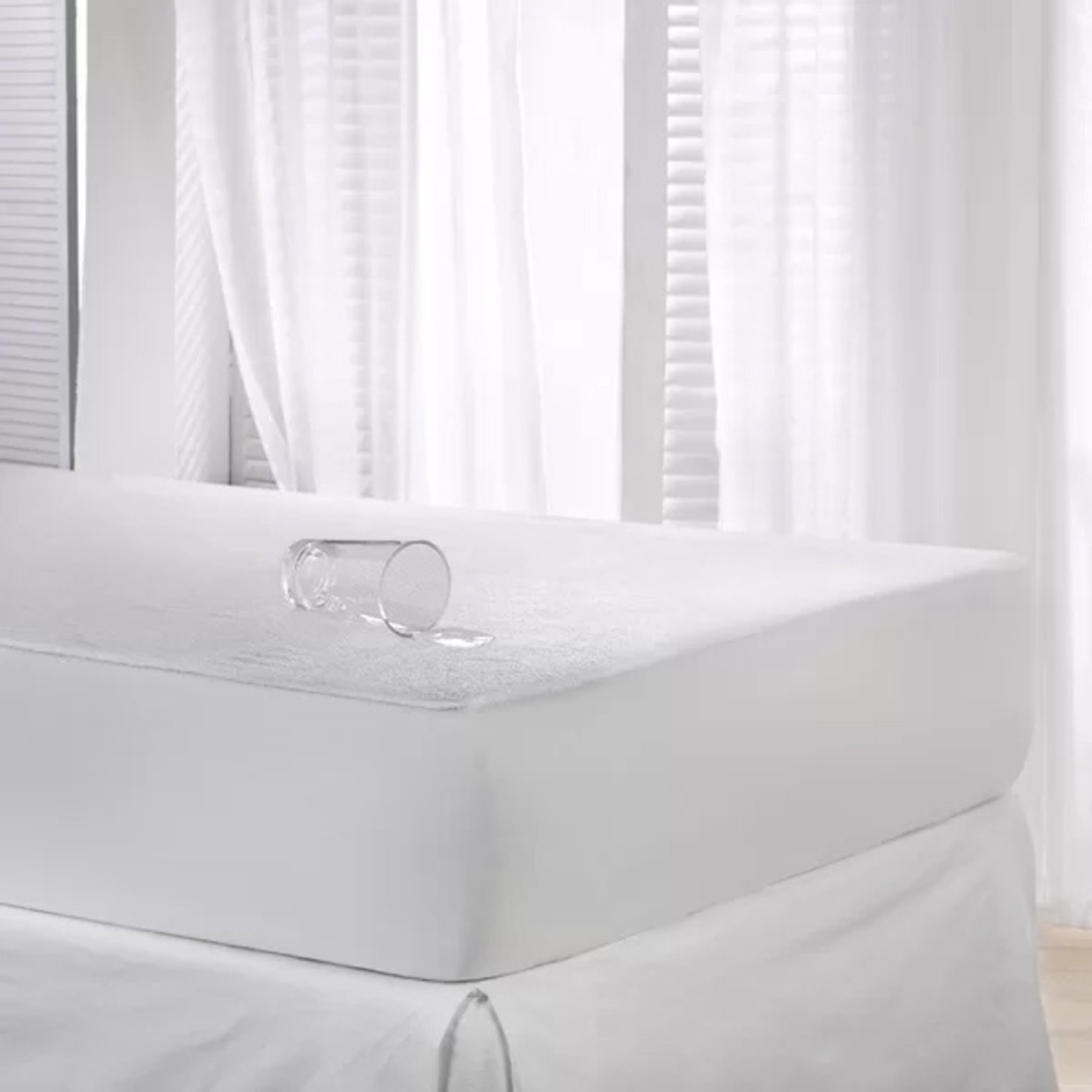 Waterproof Mattress Protector, Soft Terry Cotton Top