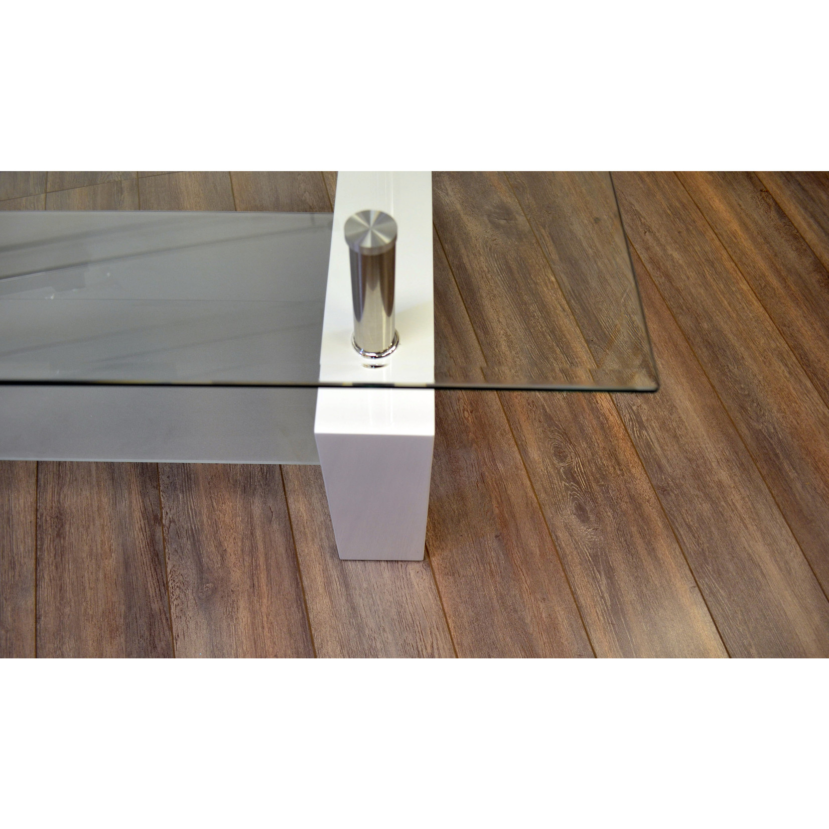 TABLE BASSE MODERNE - BLANC