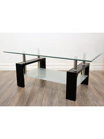 BLACK COCKTAIL TABLE