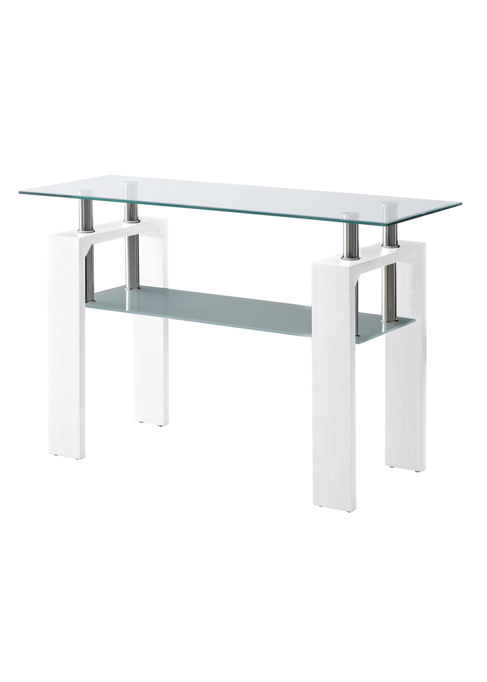 WHITE CONSOLE TABLE