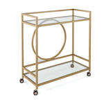 BAR CONSOLE, FINITION DORÉE