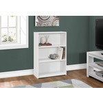 Étagère 36"H avec 3 tablettes, Blanc
