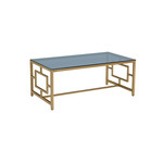 TABLE BASSE RECTANGULAIRE EN VERRE