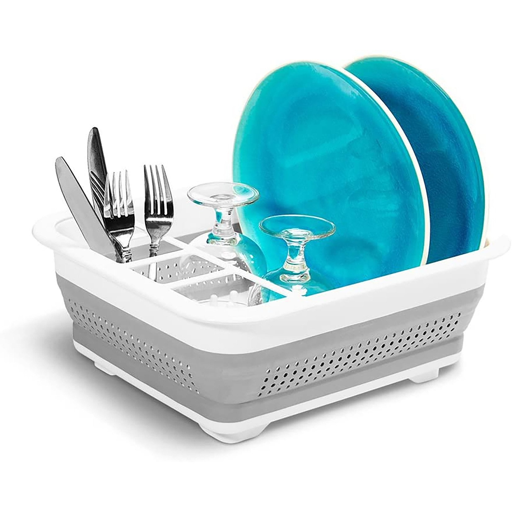 ITY INTERNATIONAL Collapsible Folding Dishrack