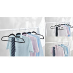 5-PACK RUBBER HANGERS WITH TIE BAR