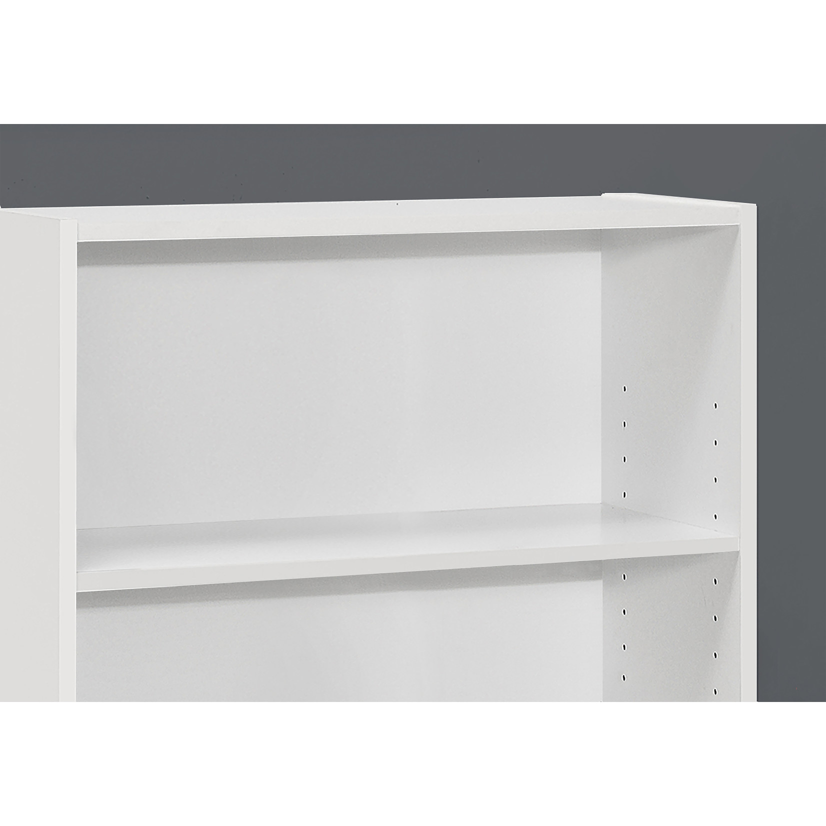 Étagère 36"H avec 3 tablettes, Blanc