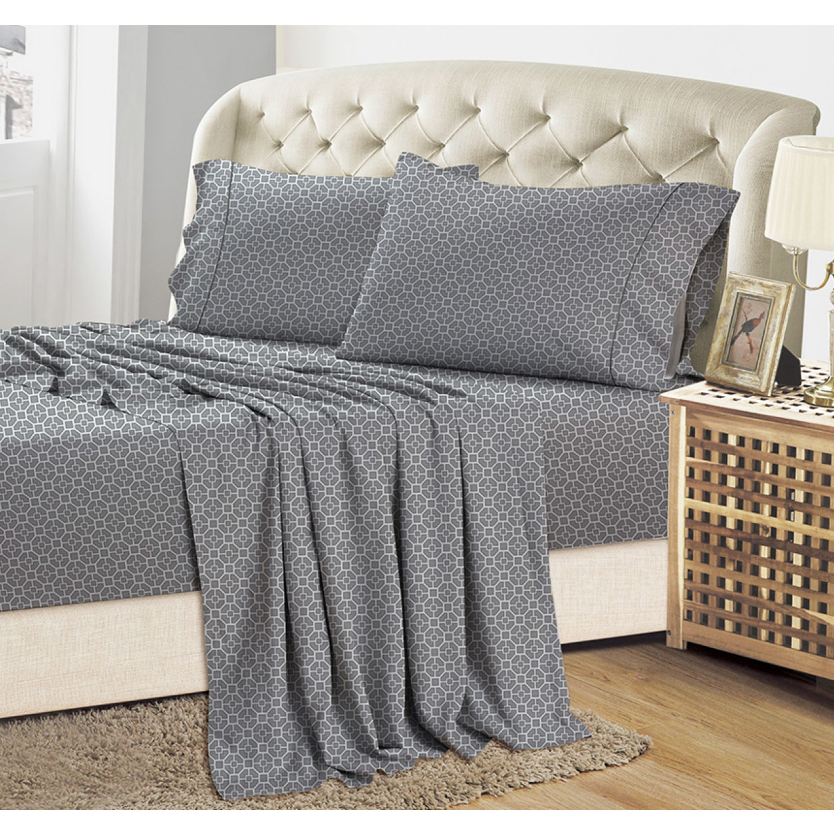 ENSEMBLE DE DRAPS GRAND LUXE ÉGYPTIEN