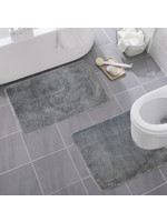 ENSEMBLE DE 2 TAPIS DE SALLE DE BAIN ANTI-DÉRAPANT