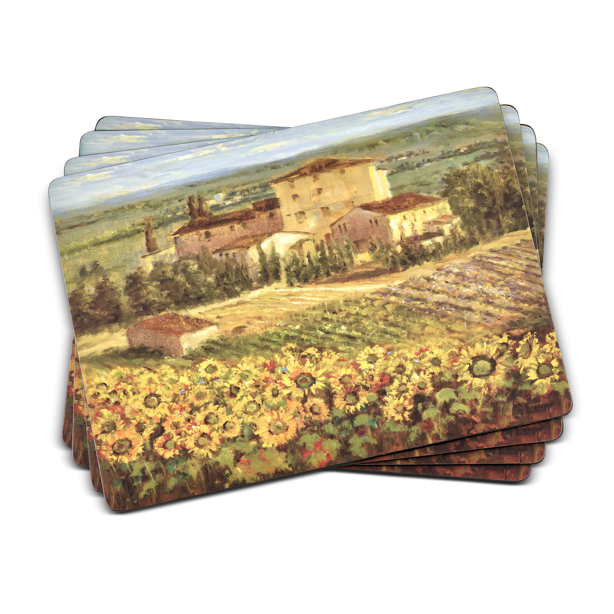 Portmeirion Royal Selangor PIMPERNEL TUSCANY SET OF 4 PLACEMATS MAISON CAPLAN