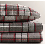 PAIR STANDARD FLANNEL PRINTED PILLOWCASE