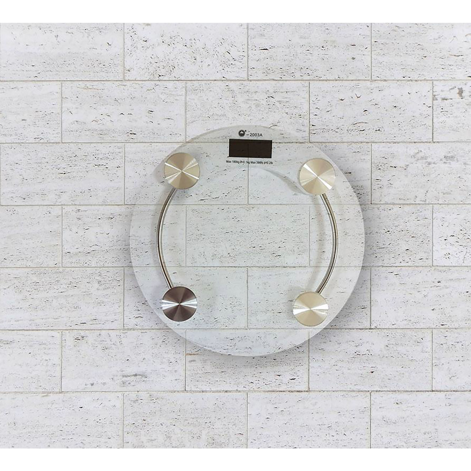 Round Personal Glass Digital Scale