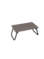 ITY INTERNATIONAL GREY BED TRAY WOOD LOOK