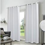 2 PK CARLTON JACQUARD WITH SEQUINS GROMMET PANELS