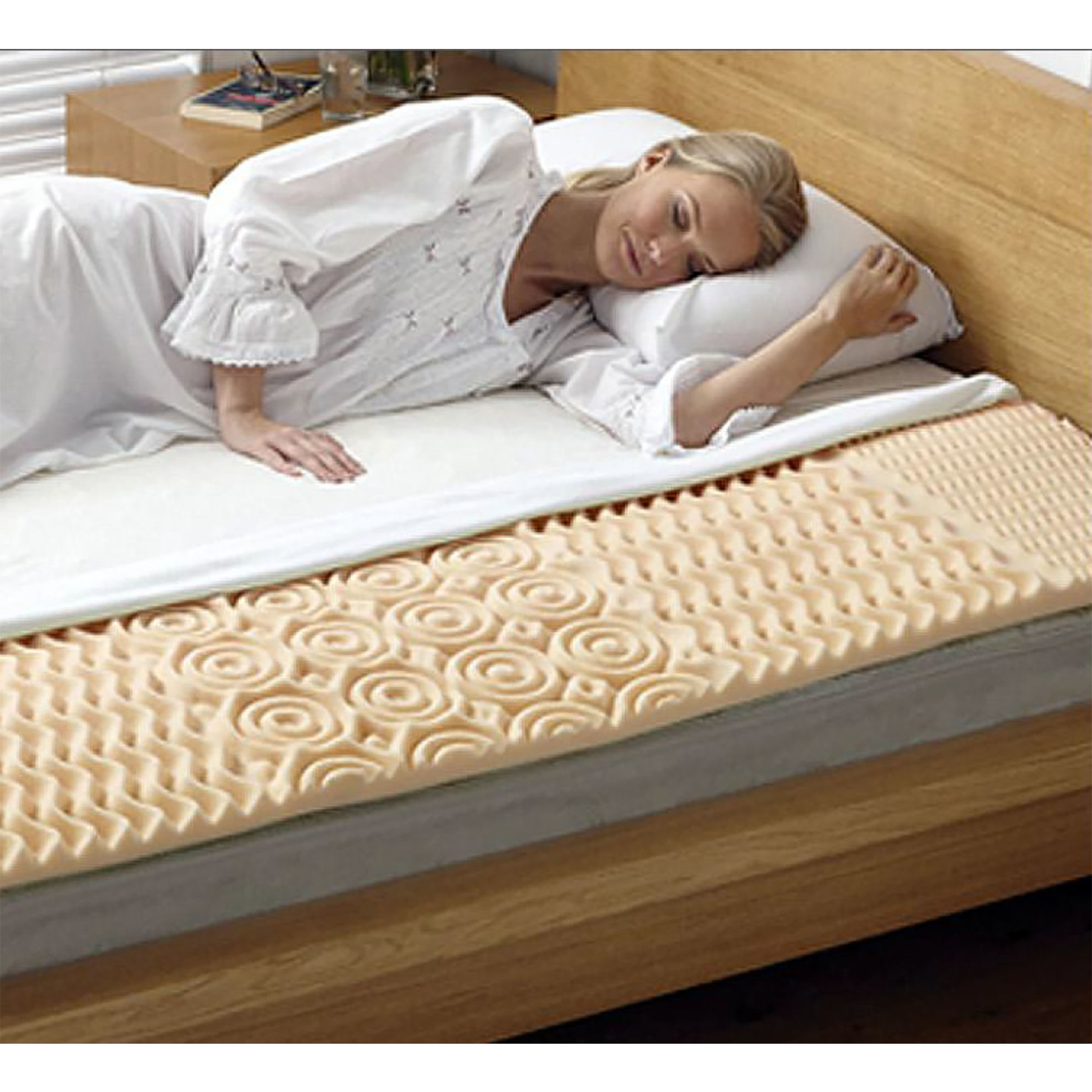 Convulated Foam Mattress Topper