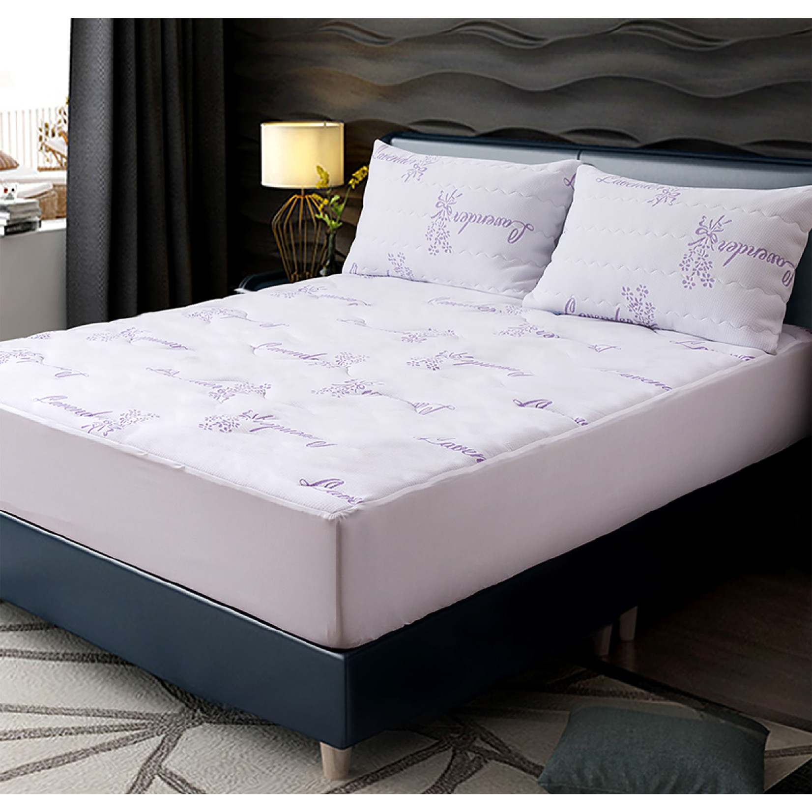 Waterproof Lavender Mattress Protector