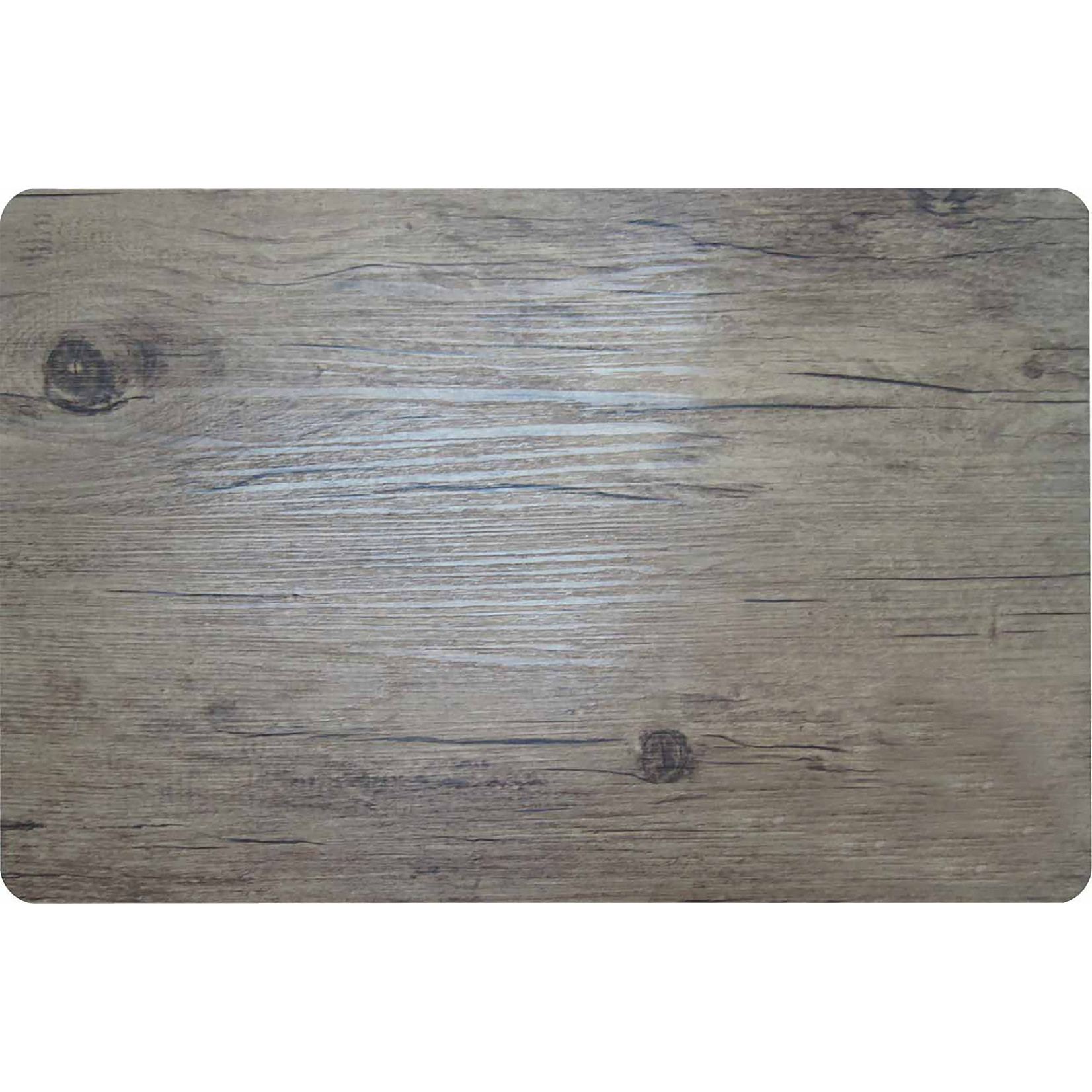 ITY INTERNATIONAL Wood Look Design Heavy Brown Placemat