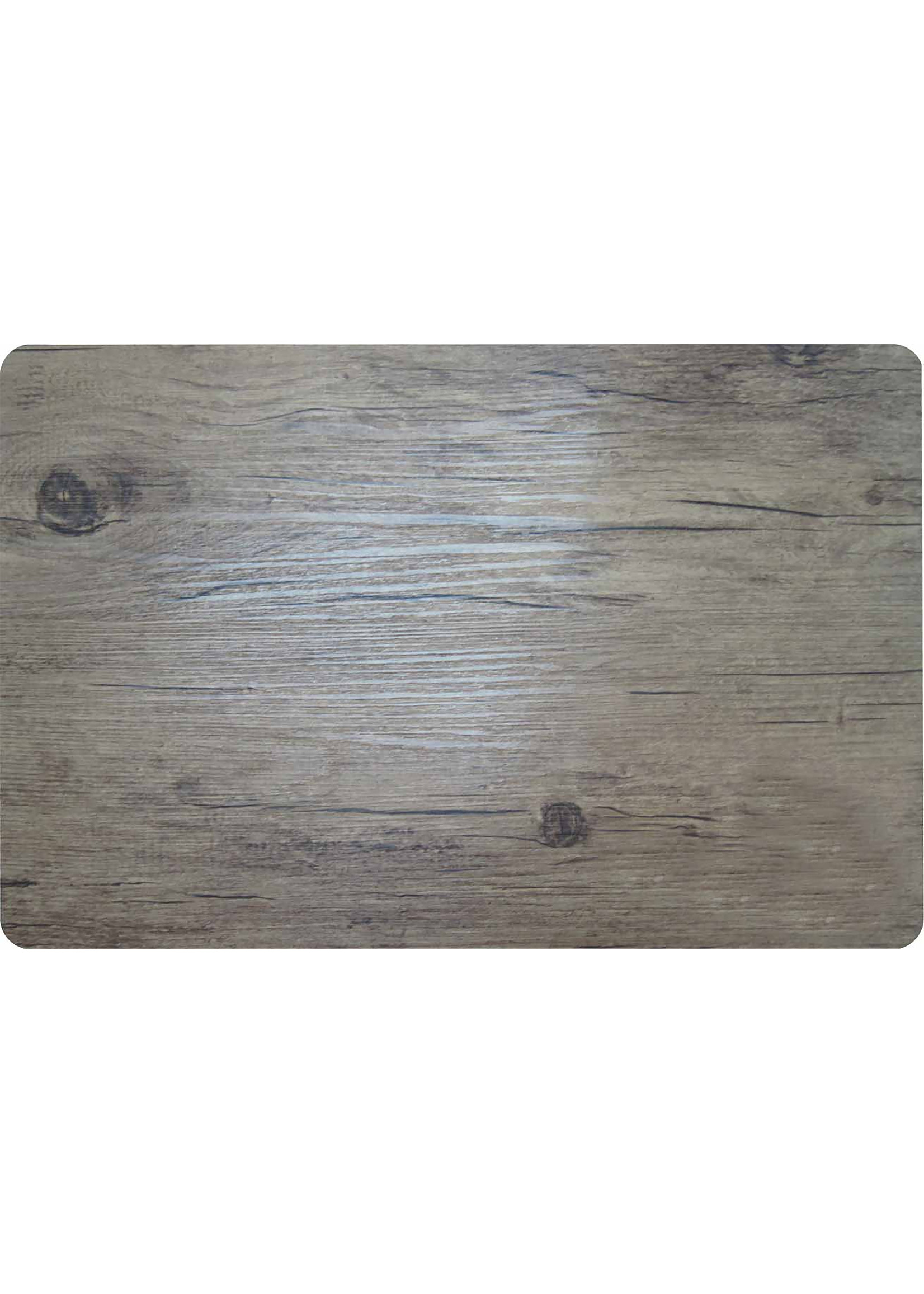ITY INTERNATIONAL Wood Look Design Heavy Brown Placemat