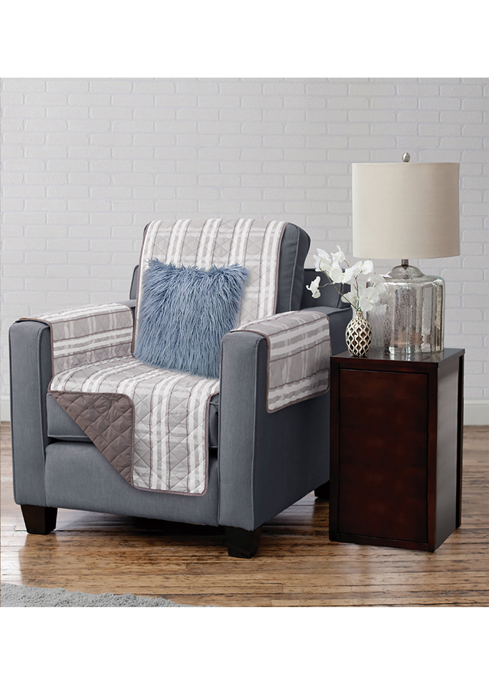 HUDSON Chair Reversible Protector - Gris