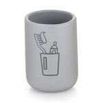 ITY INTERNATIONAL Ceramic Tumbler Cream Decal