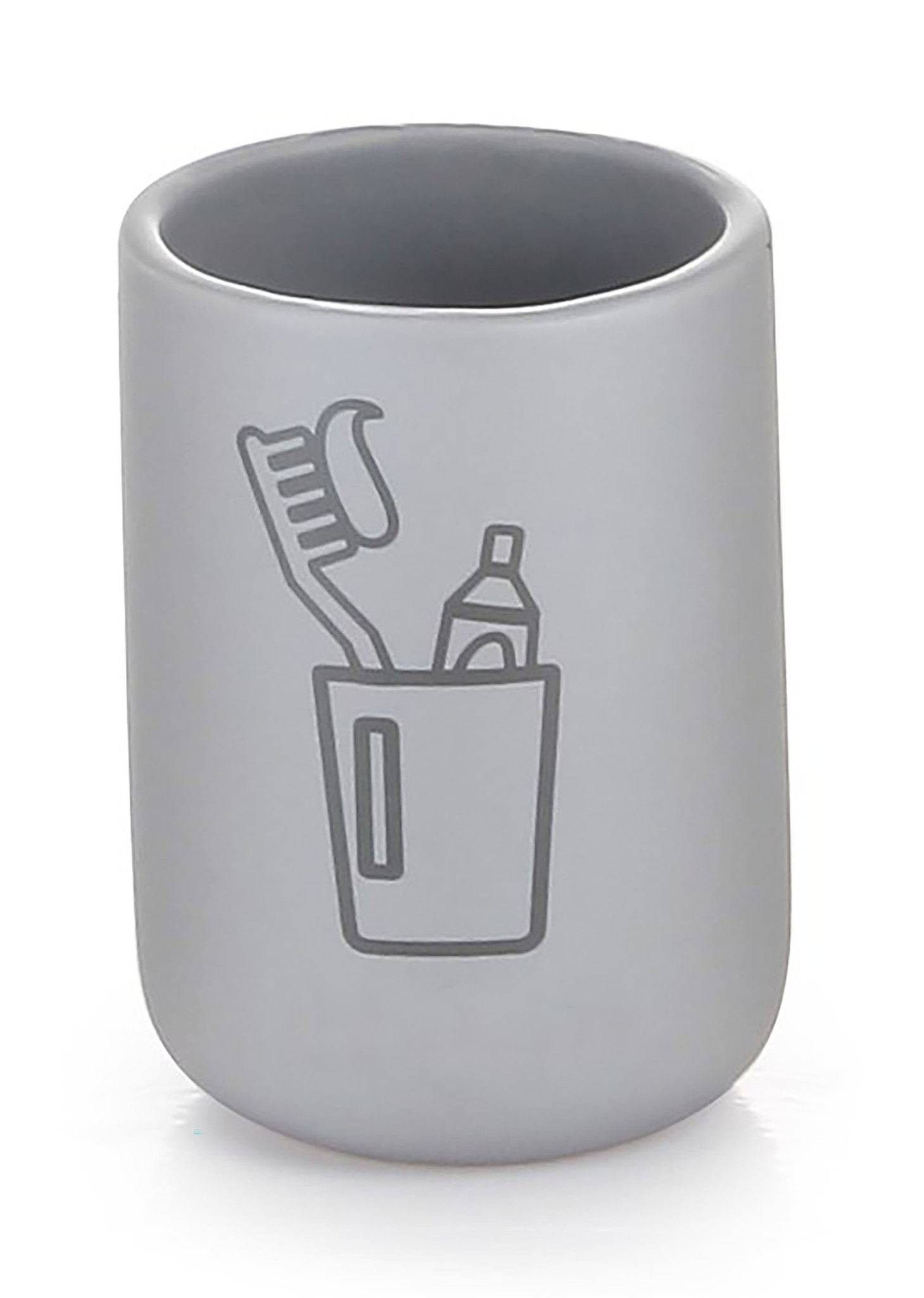 Ceramic Tumbler Cream Decal MAISON CAPLAN