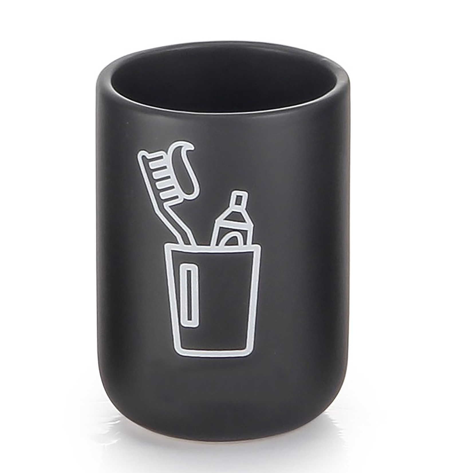 ITY INTERNATIONAL Ceramic Tumbler Cream Decal