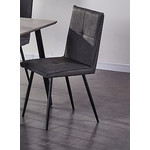 Grey Dining Chair Square Shape