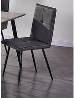 Grey Dining Chair Square Shape