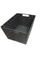 ITY INTERNATIONAL Large Grey Single Nylon Storage Basket