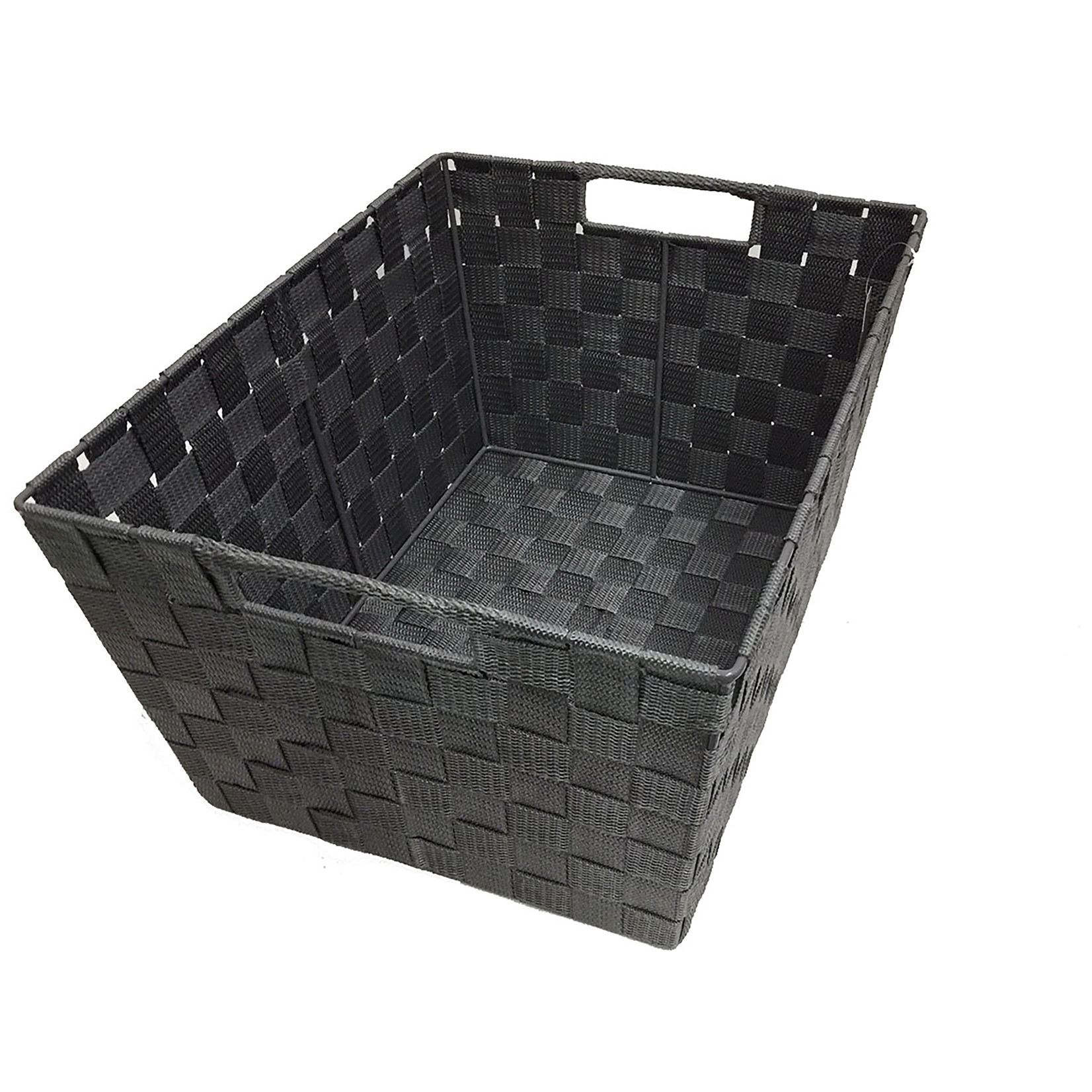 ITY INTERNATIONAL Large Grey Single Nylon Storage Basket