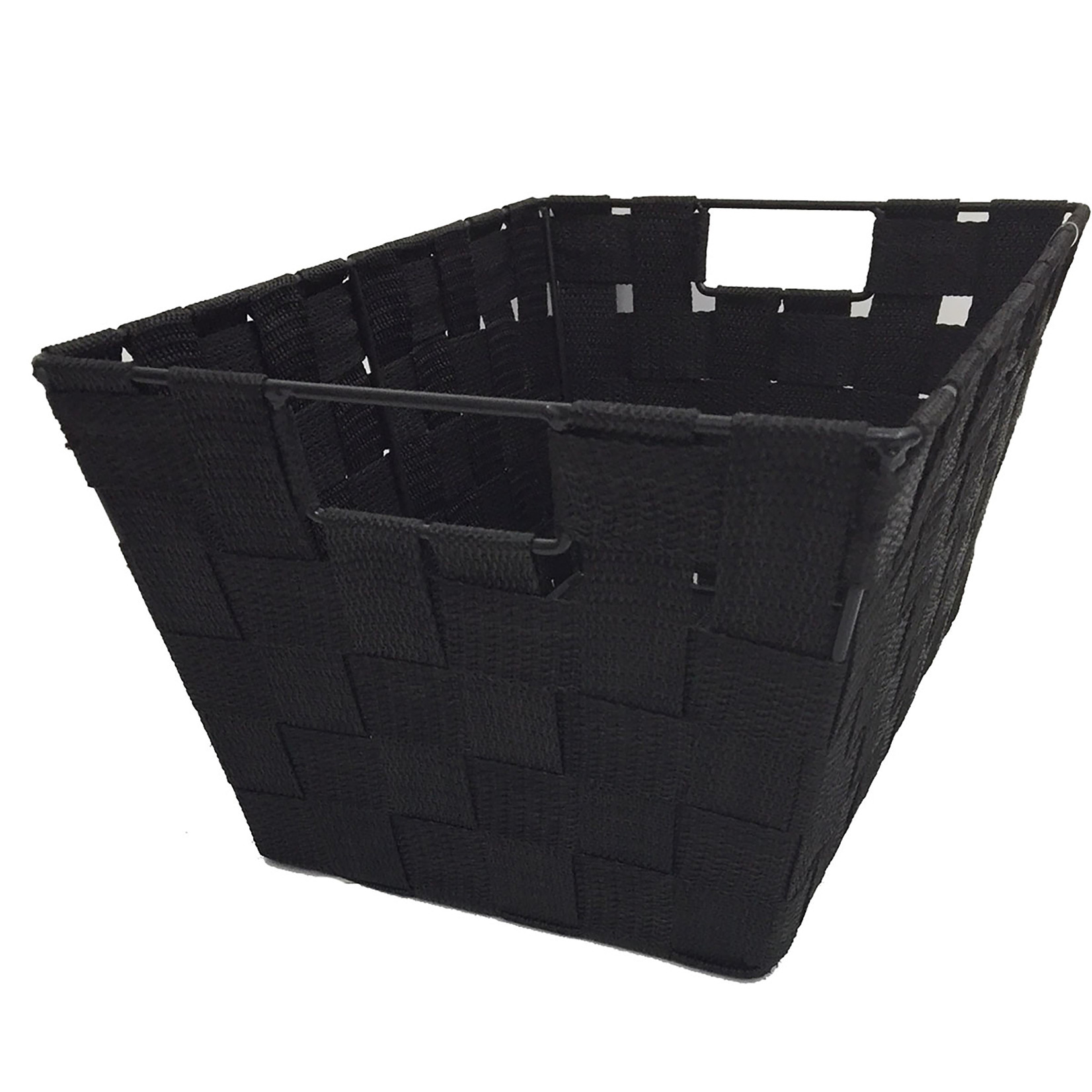 ITY INTERNATIONAL Large Black Single Nylon Storage Basket