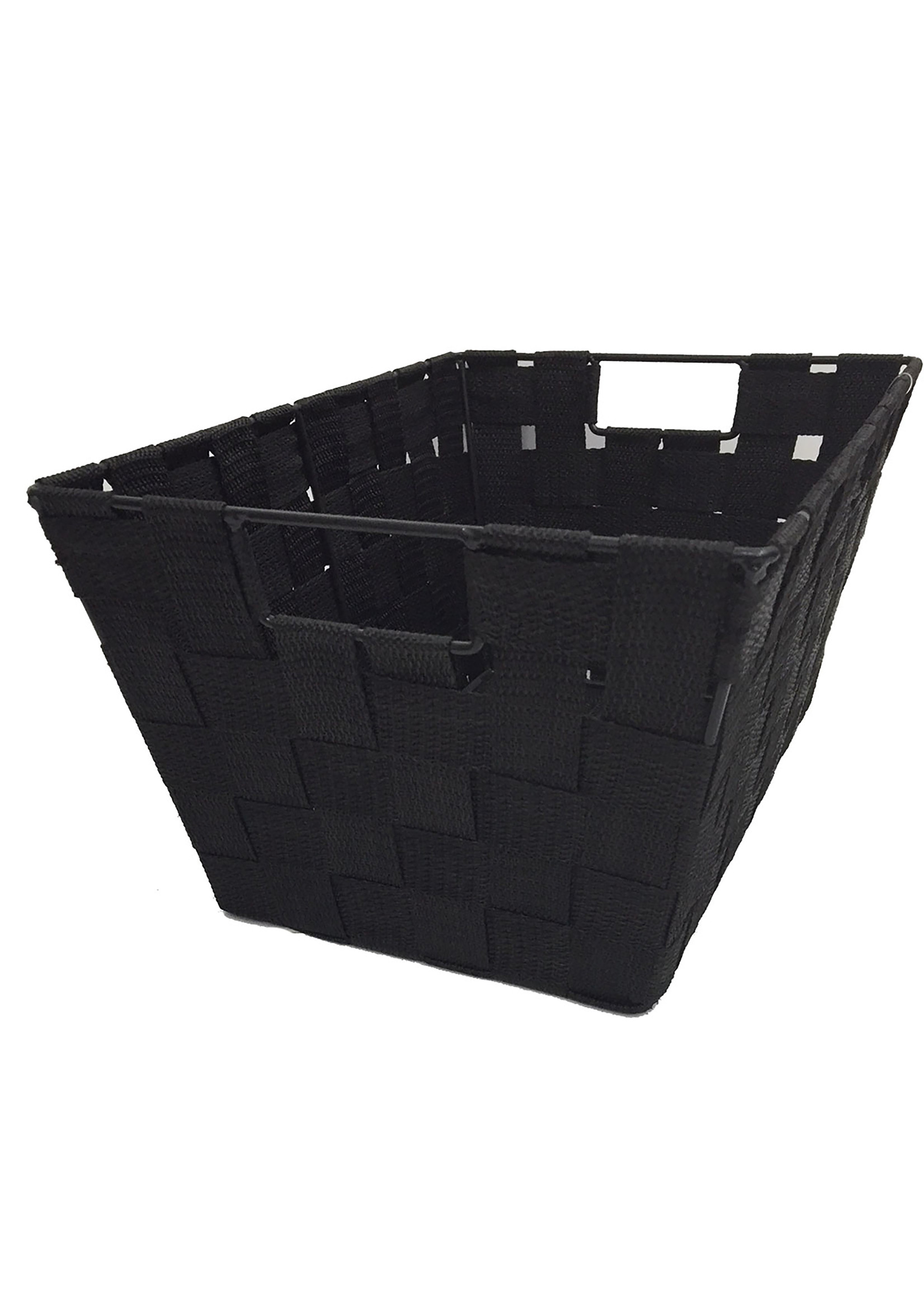 ITY INTERNATIONAL Large Black Single Nylon Storage Basket