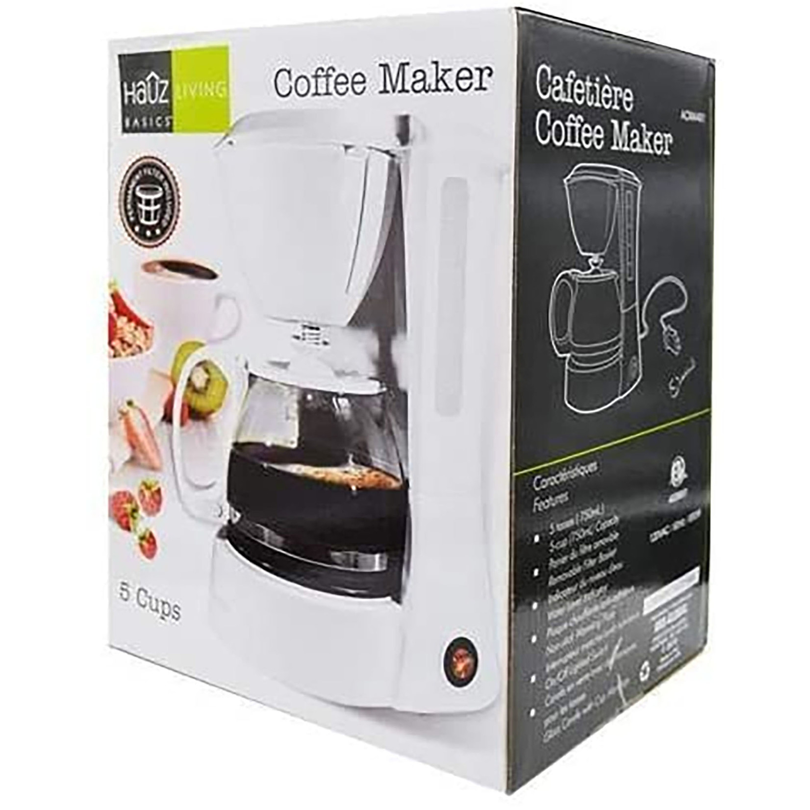 Cafetière à Espresso 5 Tasses