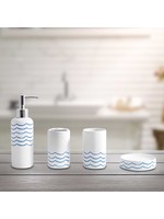 WAVE Ceramic Bathroom Accessoiries Set
