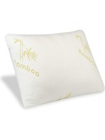 Memory Foam Chopped Pillow with Bamboo Cover