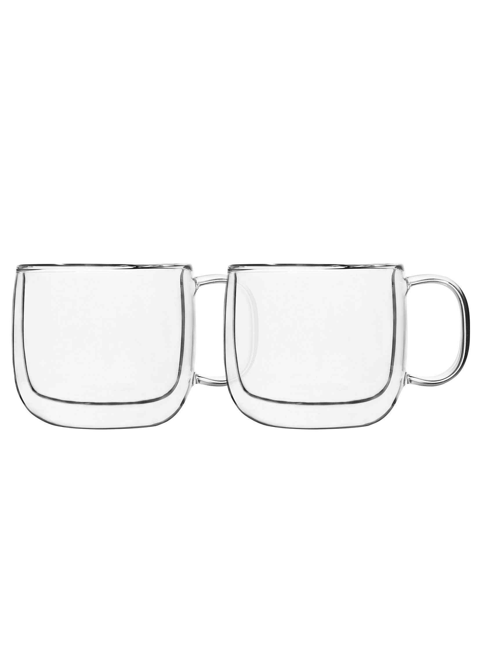 Set Of 2 Barista Latte Double Wall Glass - 475mL