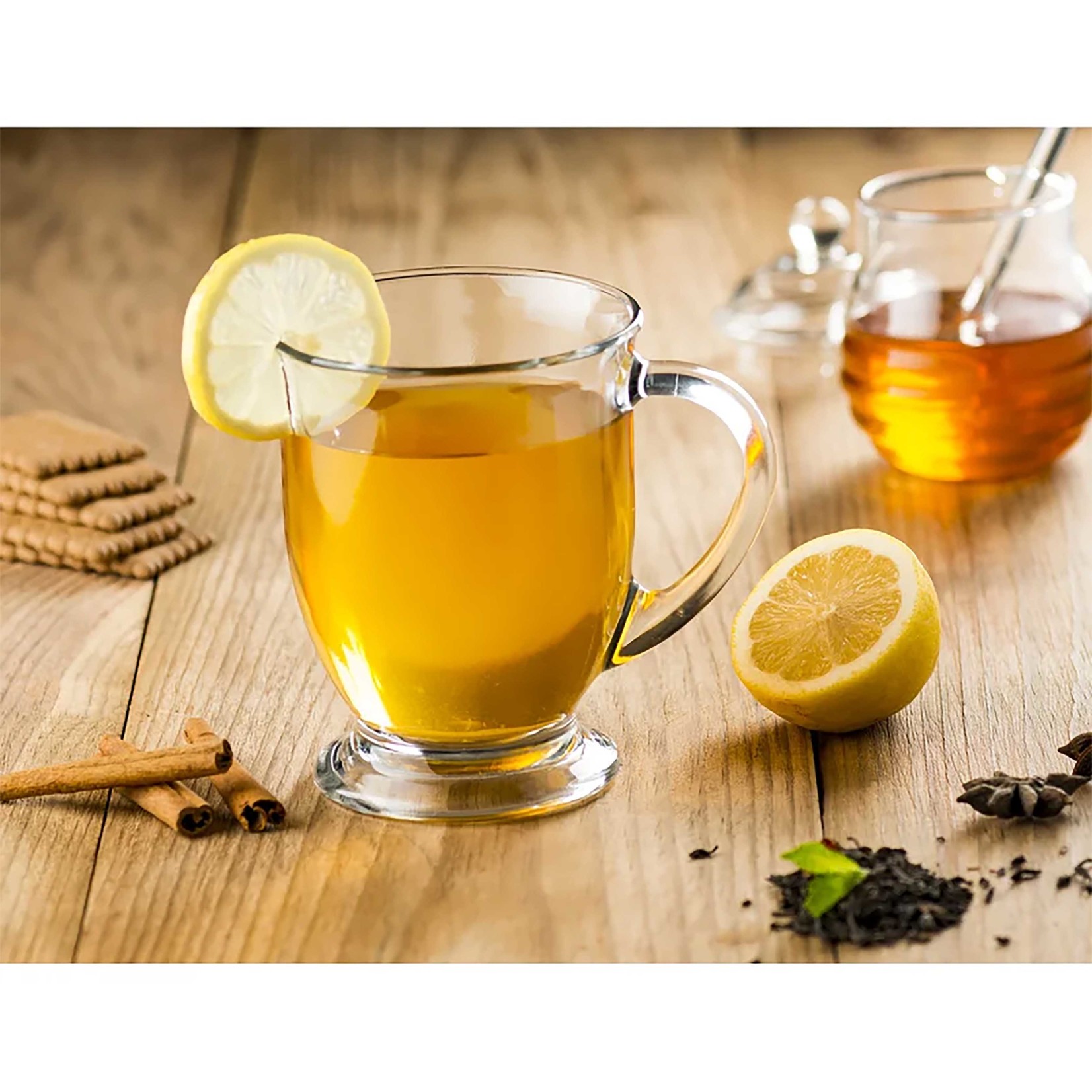 Ensemble de 2 Tasses Barista à Café en Verre 465mL