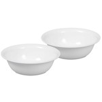 B2 FASHIONS INC Sterilite Set of 2 White Bowls 1.4L