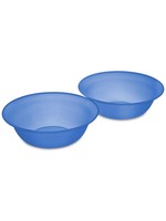 Sterilite Set of 2 Blue Bowls 1.4L