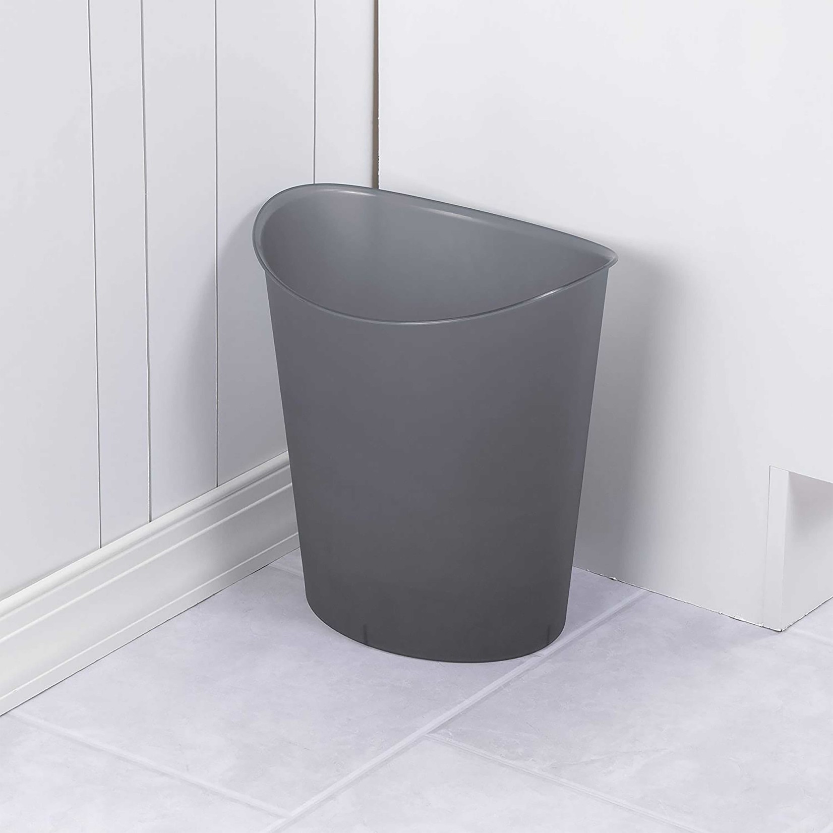 Modern Houseware Poubelle en Plastique Gris Sterilite 11,4 L