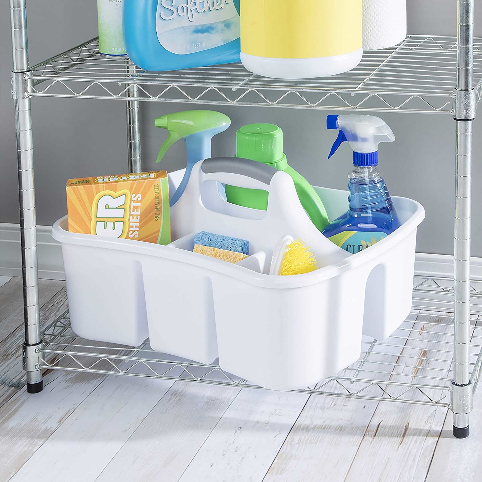 Modern Houseware Sterilite Caddy Ultra Divisé en Blanc