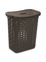 B2 FASHIONS INC Sterilite Brown Laundry Hamper Espresso